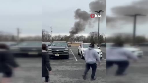 ABD’nin New Jersey eyaletinde iki helikopter havada çarpışmasının ardından düştü.