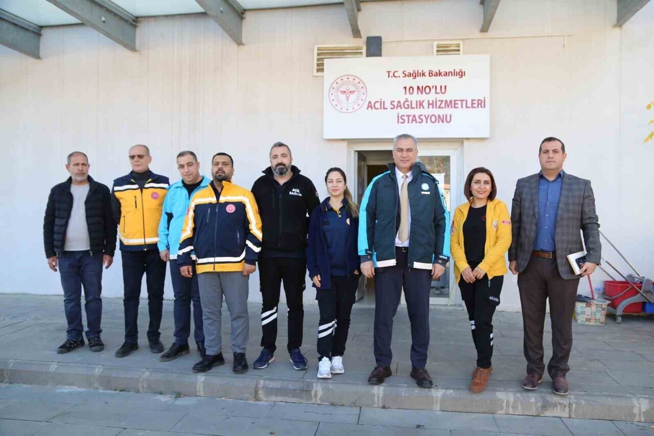 ACİL SAĞLIK HİZMETLERİ HAFTASI DOLAYISIYLA DİYARBAKIR İL SAĞLIK MÜDÜRÜ UZM. DR. EMRE ASİLTÜRK, 112...