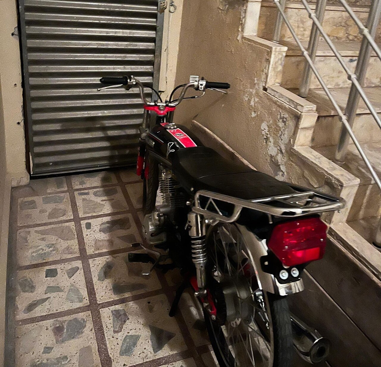 ADIYAMAN’DA, PARK HALİNDE OLAN BİR MOTOSİKLET ÇALINDI.