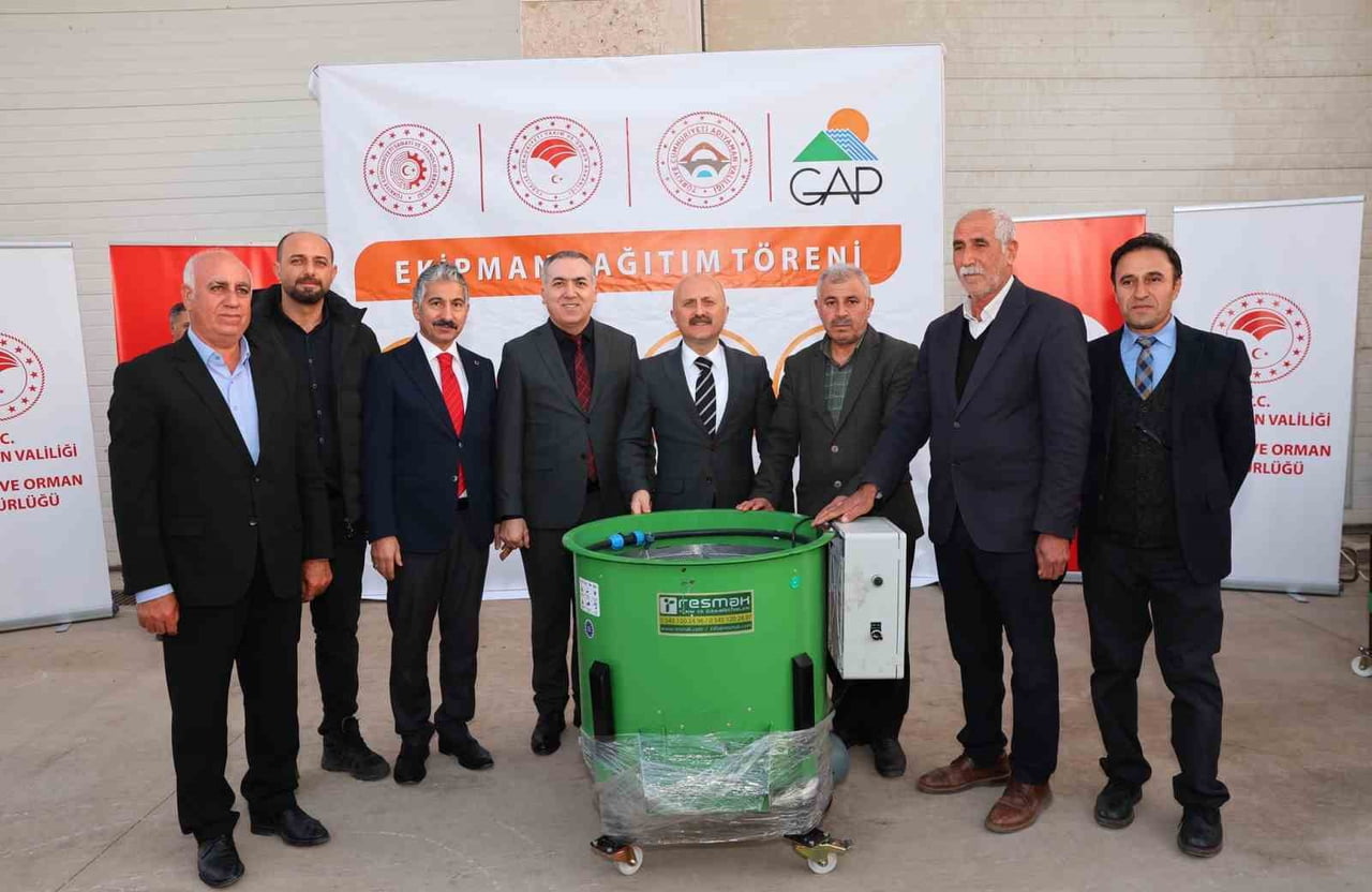 ADIYAMAN’DA TARIMSAL ÜRETİMİN GÜÇLENDİRİLMESİ AMACIYLA ÜRETİCİLERE YÖNELİK ÖNEMLİ BİR DESTEK...