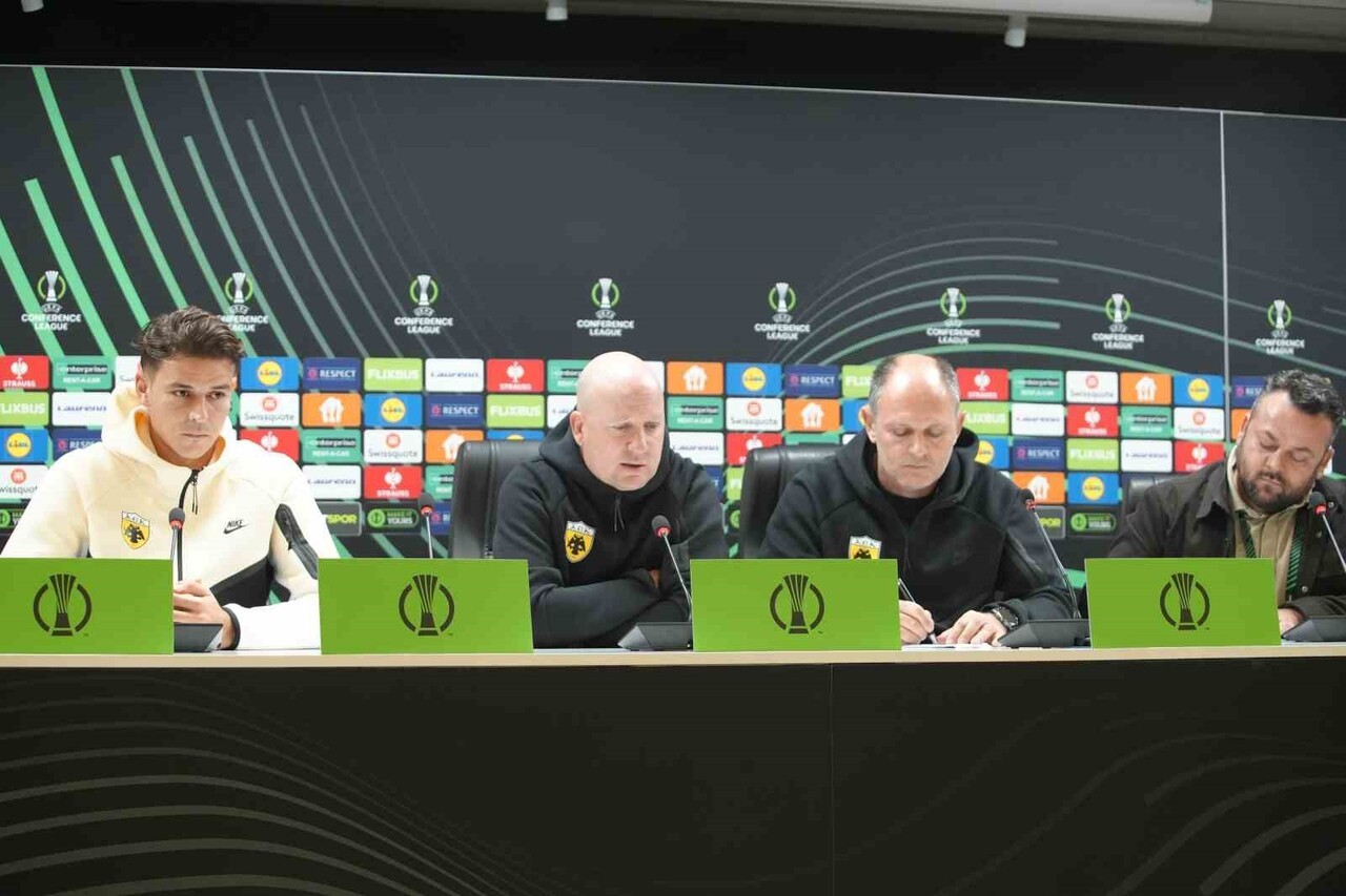 AEK TEKNİK DİREKTÖRÜ MARCO NİKOLİC, UEFA AVRUPA LİGİ’NDE MÜCADELE ETMEK İÇİN SAMSUNSPOR MAÇININ...