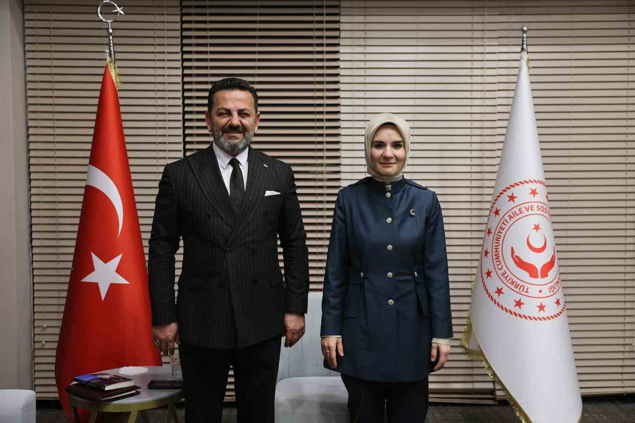 AİLE VE SOSYAL HİZMETLER İL MÜDÜRÜ İLHAN, BAKAN GÖKTAŞ’LA BULUŞTU