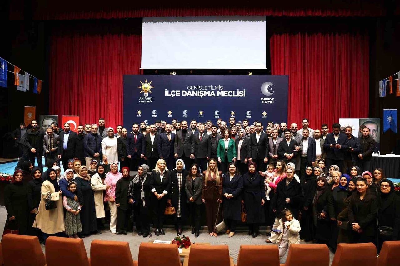 AK PARTİ ARNAVUTKÖY GENİŞLETİLMİŞ İLÇE DANIŞMA MECLİSİ, AK PARTİ İSTANBUL İL BAŞKANI ABDULLAH...
