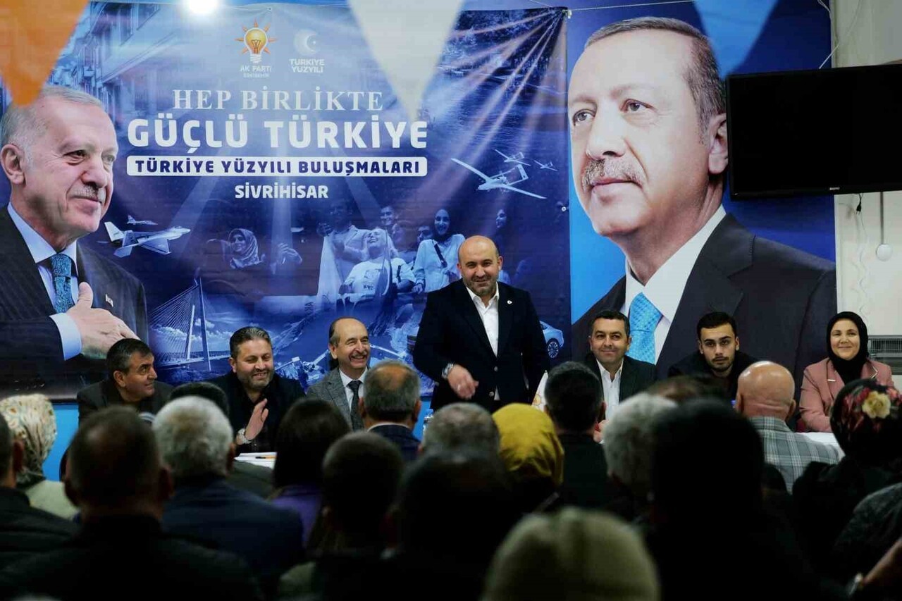 AK PARTİ ESKİŞEHİR İL BAŞKANLIĞININ KATILIMI İLE SİVRİHİSAR İLÇE DANIŞMA MECLİSİ TOPLANTISI...