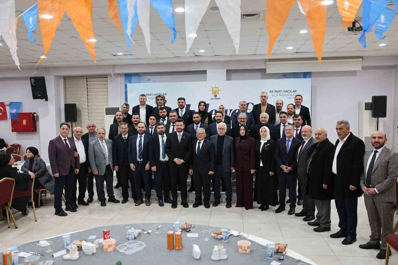 AK PARTİ HACILAR İLÇE BAŞKANLIĞI TARAFINDAN DÜZENLENEN 'AHDE VEFA' GECESİNDE, TEŞKİLAT MENSUPLARI...