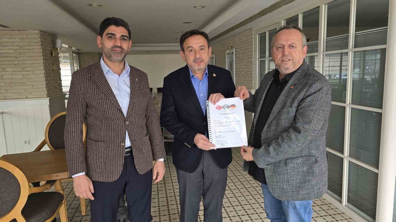 AK PARTİ KARABÜK MİLLETVEKİLİ ALİ KESKİNKILIÇ İLE AK PARTİ KARABÜK İL BAŞKANI FERHAT SALT, AVRUPA...