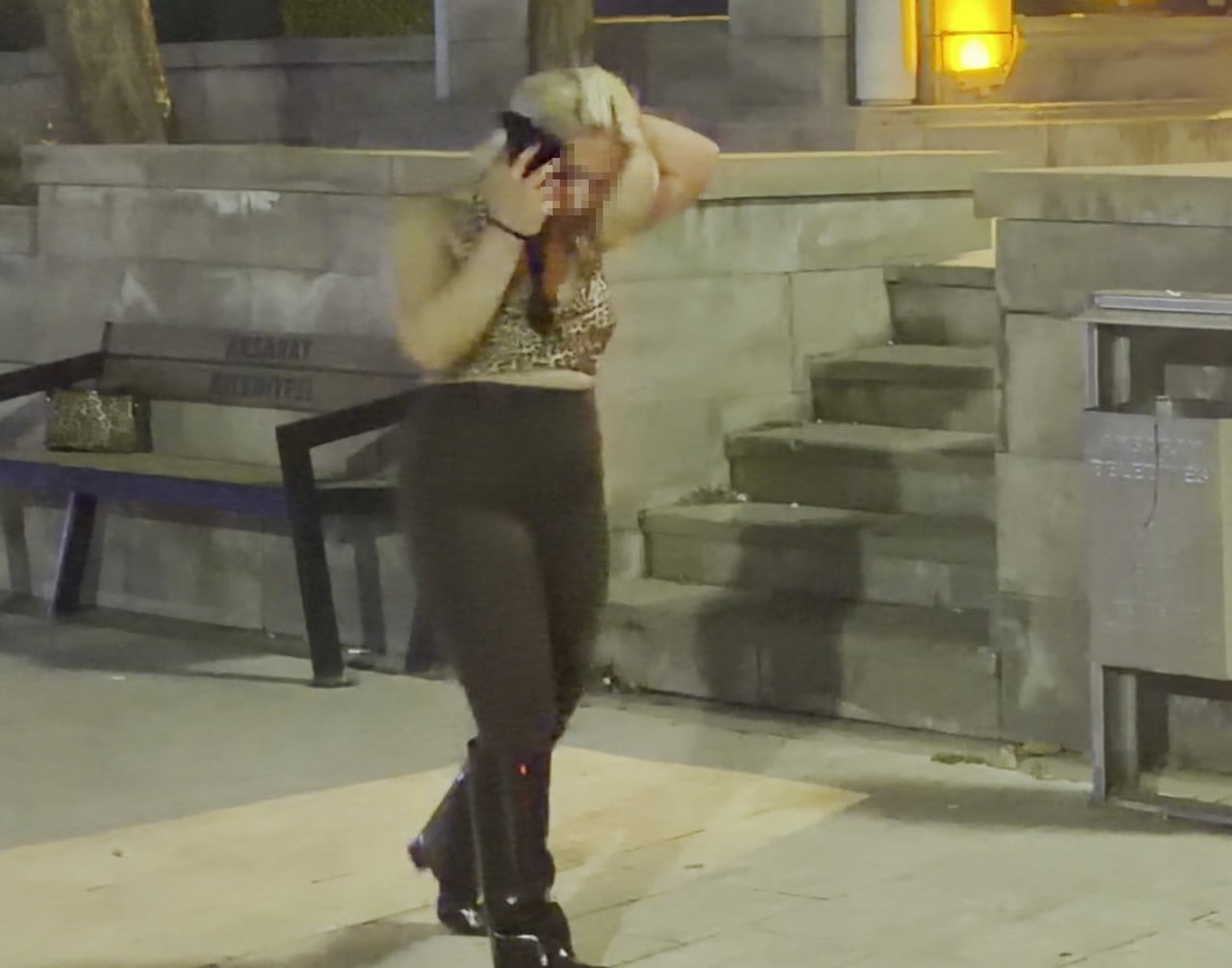 AKSARAY’DA BİR KADININ DARP EDİLDİĞİ İHBARI ÜZERİNE ALARMA GEÇEN POLİS KADINI BULARAK KORUMA...