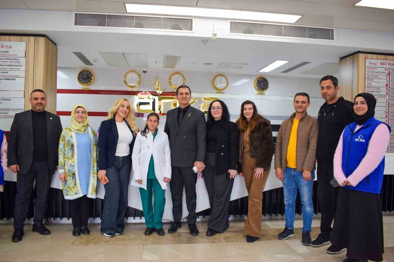 ANKA HASTANESİ’NE ANLAMLI ZİYARET