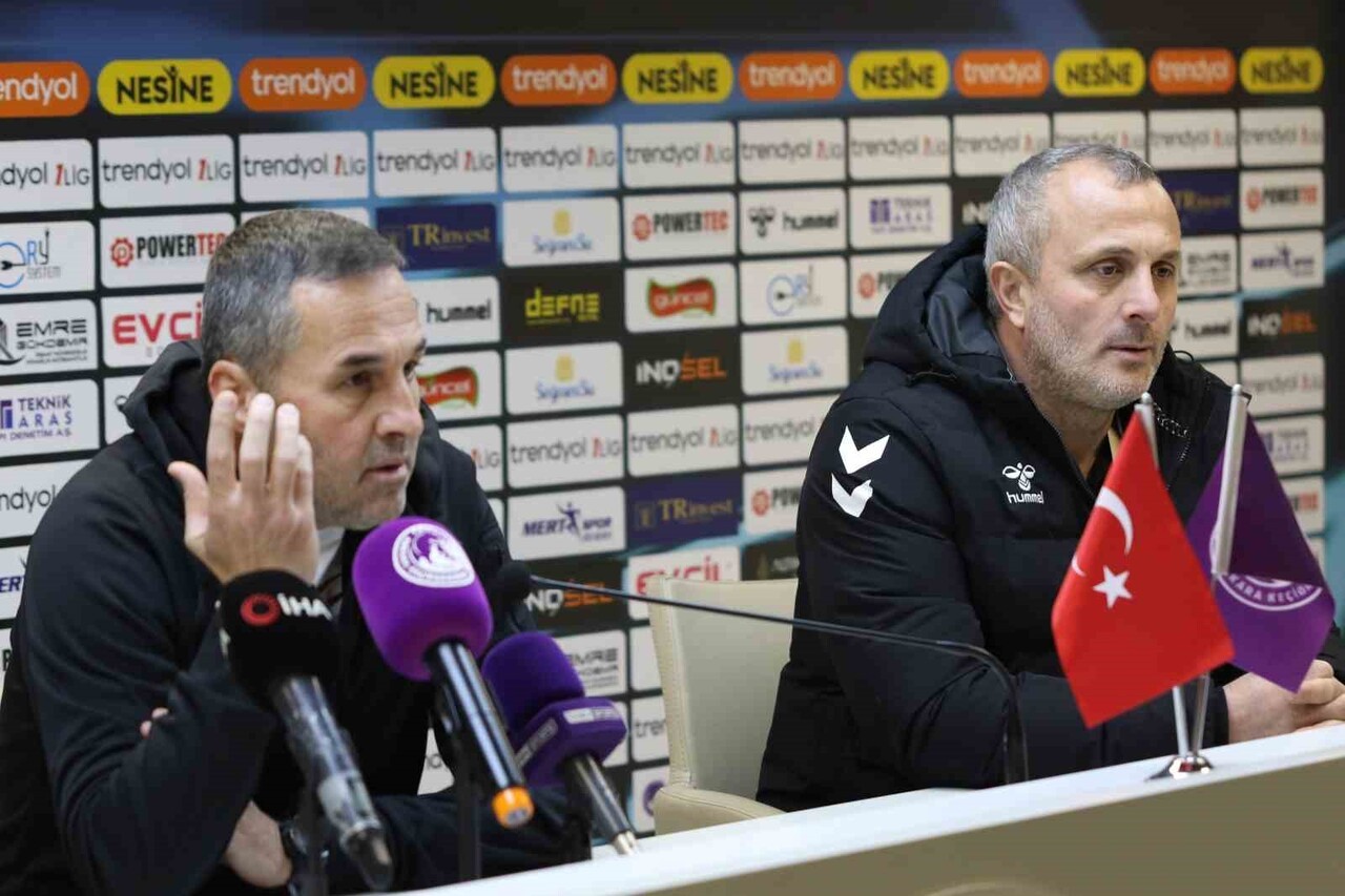 ANKARA KEÇİÖRENGÜCÜ TEKNİK DİREKTÖRÜ YALÇIN KOŞUKAVAK ESENLER EROKSPOR MÜSABAKASININ ARDINDAN...