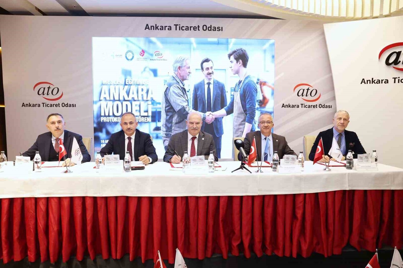 ANKARA TİCARET ODASI (ATO), ANKARA İL MİLLİ EĞİTİM MÜDÜRLÜĞÜ, ANKARA İŞKUR, GAZİ ÜNİVERSİTESİ VE...