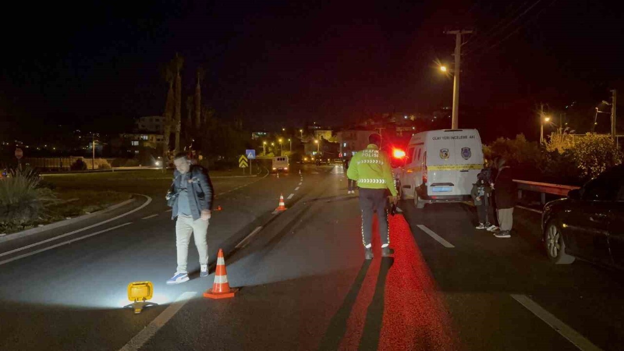 ANTALYA'NIN GAZİPAŞA’DA MEYDANA GELEN TRAFİK KAZASINDA BİR YAYA HAYATINI KAYBETTİ.