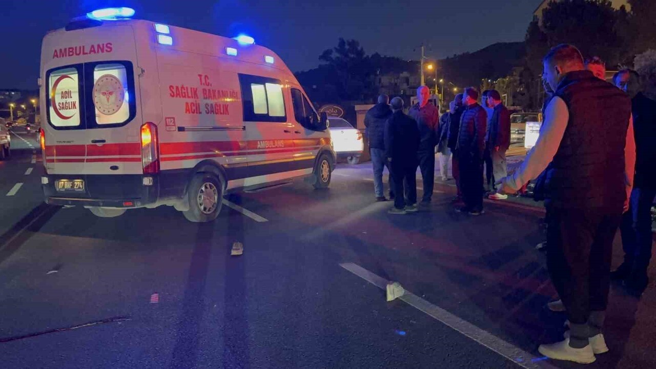 ANTALYA'NIN GAZİPAŞA’DA MEYDANA GELEN TRAFİK KAZASINDA BİR YAYA HAYATINI KAYBETTİ.