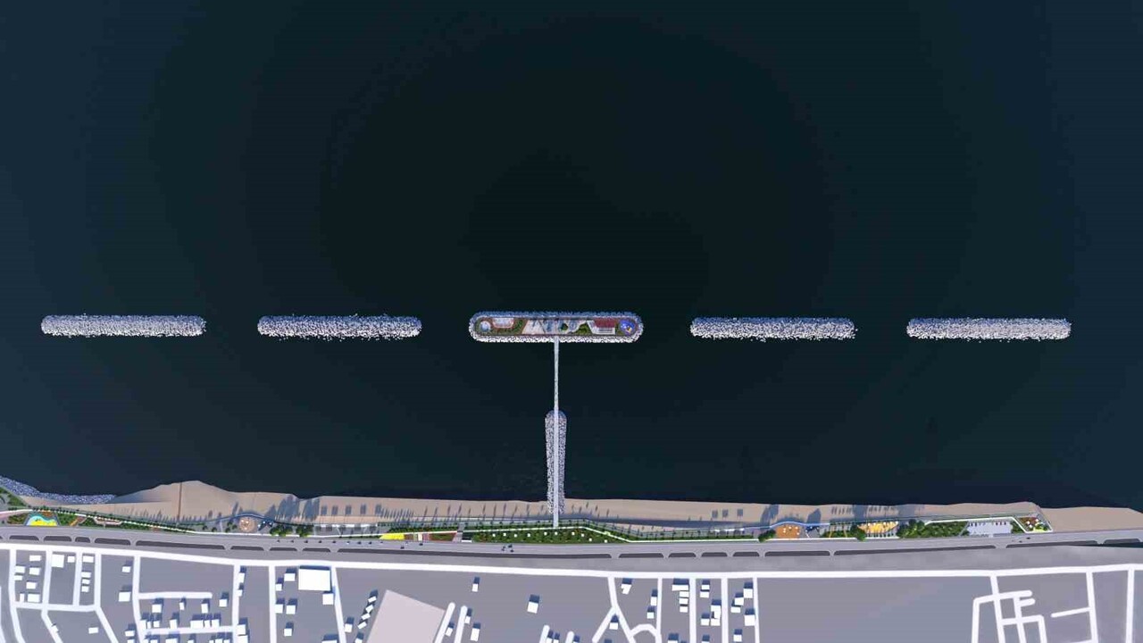 ARNAVUTKÖY KARABURUN SAHİL ŞERİDİNDE HAYATA GEÇİRİLECEK KIYI KORUMA YAPILARI PROJESİ İLE DALGA...