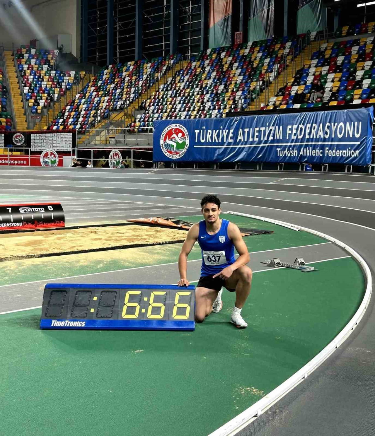 AVRUPA REKORUNU SALİSELERLE KAÇIRAN AYDINLI GENÇ ATLET KORAY UYGUN, ŞUBAT AYINDA DÜZENLENECEK...