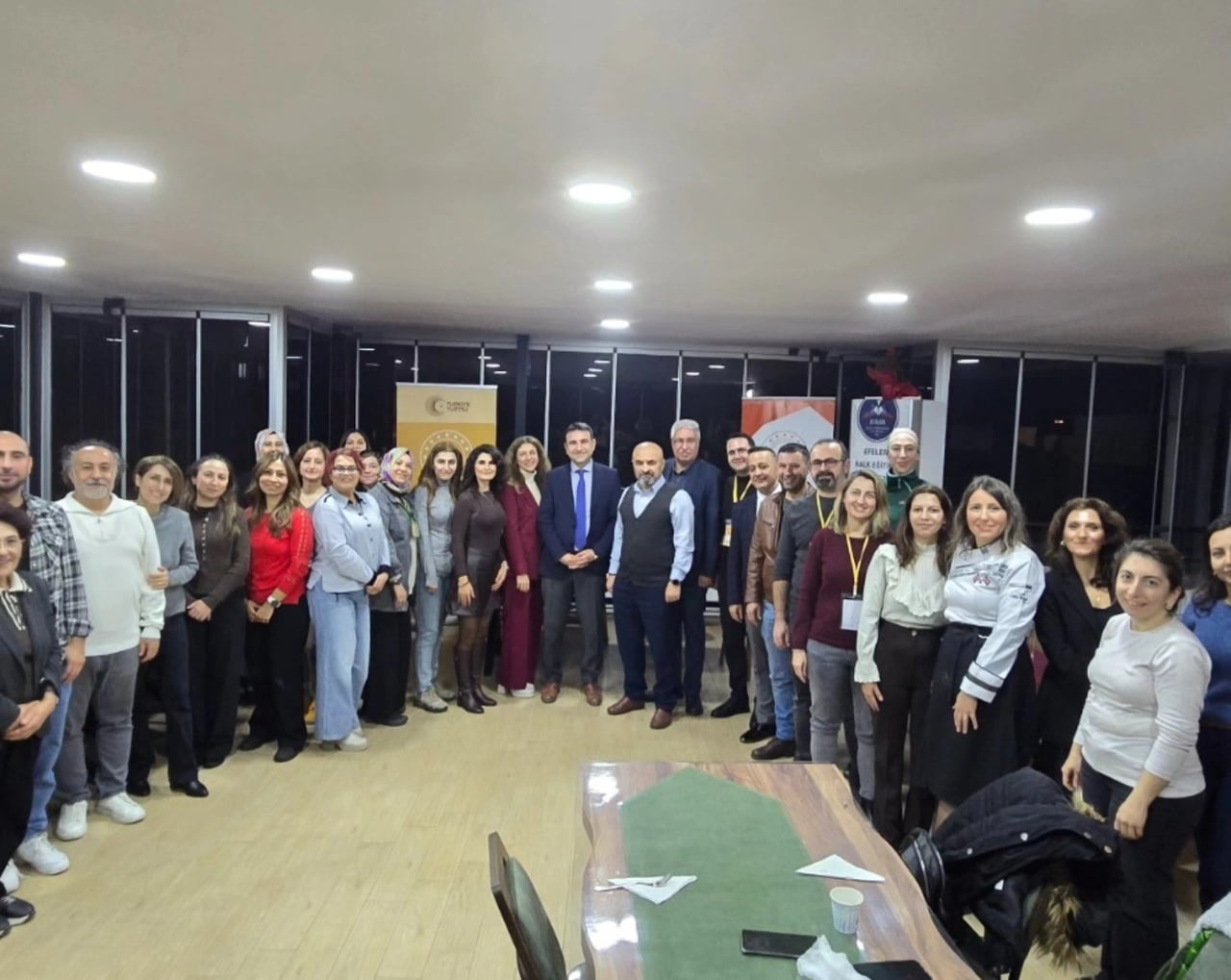 AYDIN'DA GÖREV YAPAN ÖĞRETMENLER BU KEZ ÖĞRETEN DEĞİL ÖĞRENEN OLURKEN, ÖNLÜĞÜ GİYEN ÖĞRETMENLER...