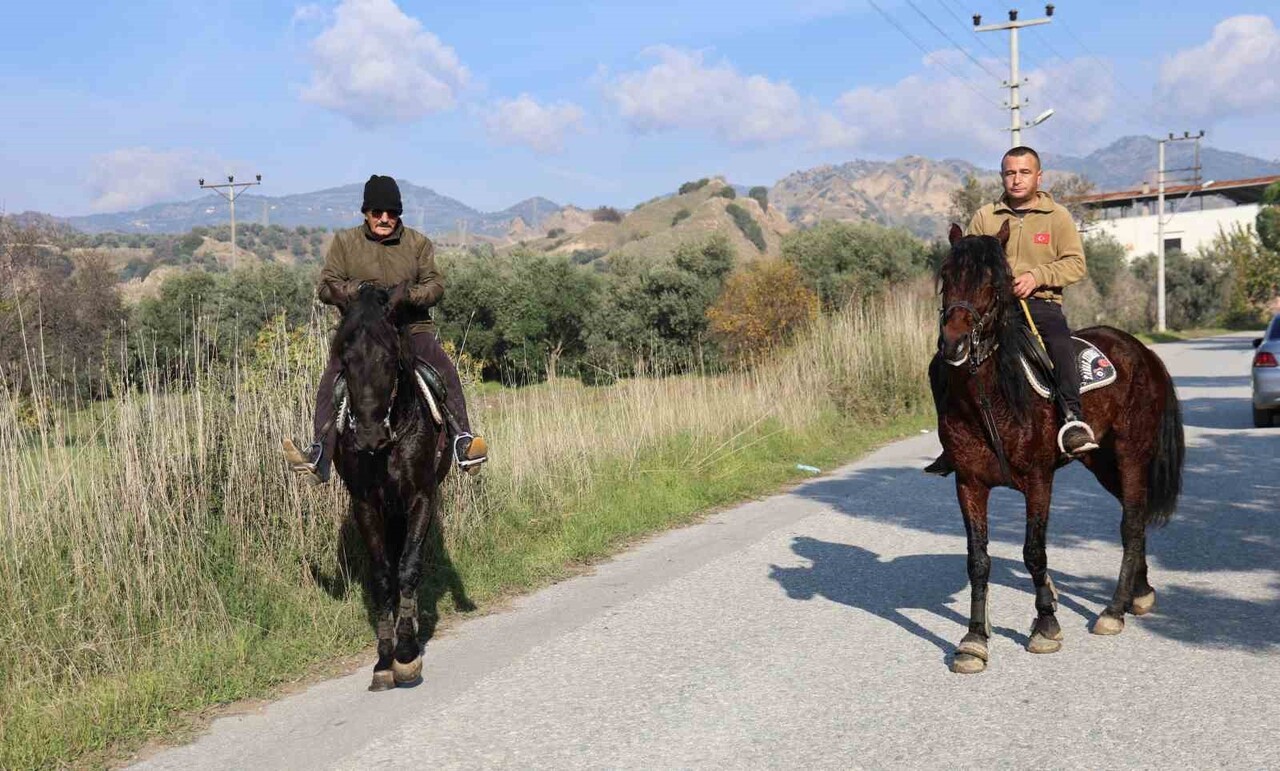 AYDIN’IN EFELER İLÇESİNE BAĞLI KIRSAL İMAMKÖY’DE YAŞAYAN ONBAŞIOĞLU AİLESİ, TUTKULARINI SPORA...