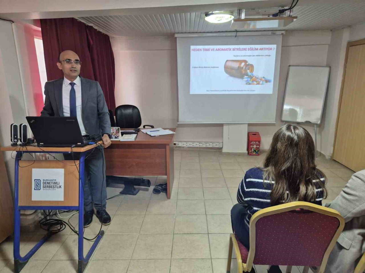 BALIKESİR ÜNİVERSİTESİ EDREMİT MESLEK YÜKSEKOKULU MÜDÜRÜ PROF. DR. SELAMİ SELVİ, BURHANİYE...