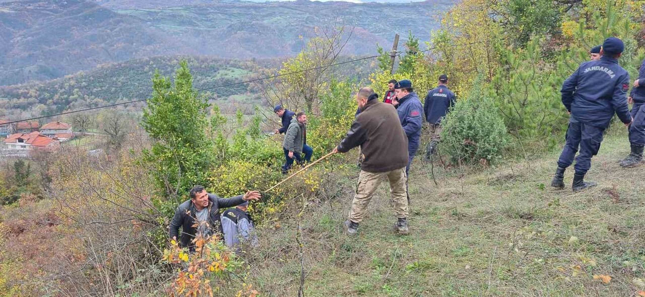 BARTIN'DA DEFNE TOPLAMAK İÇİN GİTTİĞİ ORMANDA KAYBOLAN 78 YAŞINDAKİ KADIN EVİNE YAKLAŞIK 3...