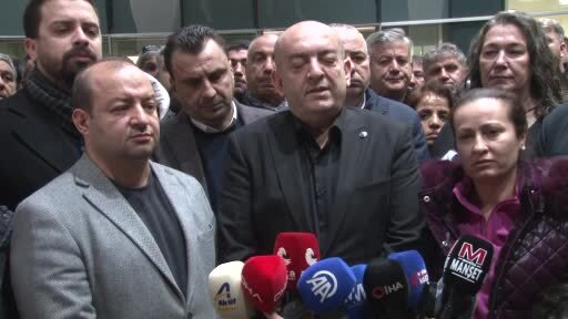 Başkan Durbay'ın ölüm haberini alan hastaneye koştu