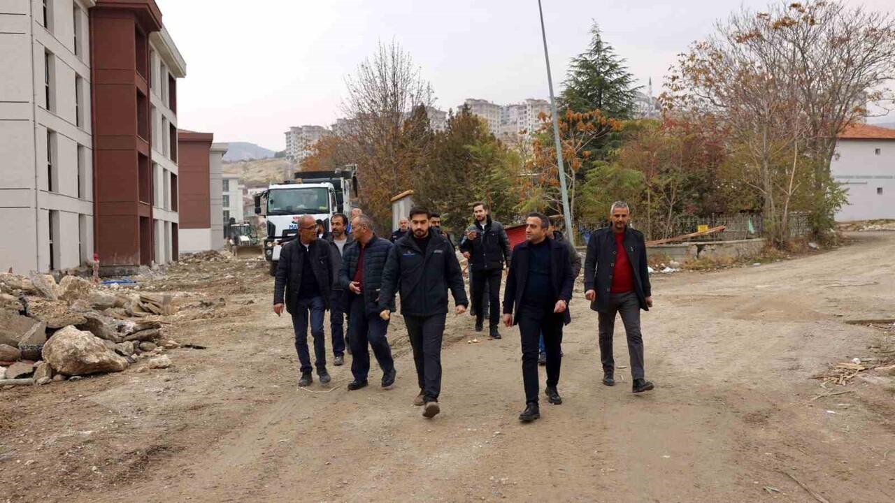 BAŞKAN ULUTAŞ REZERV ALANLARINDAKİ ÇALIŞMALARI İNCELEDİ