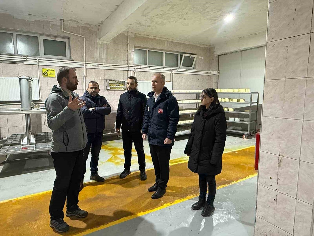 BAYBURT'TA SÜT İŞLEME VE PEYNİR ÜRETİM TESİSİNE ÇEVRE DENETİMİ