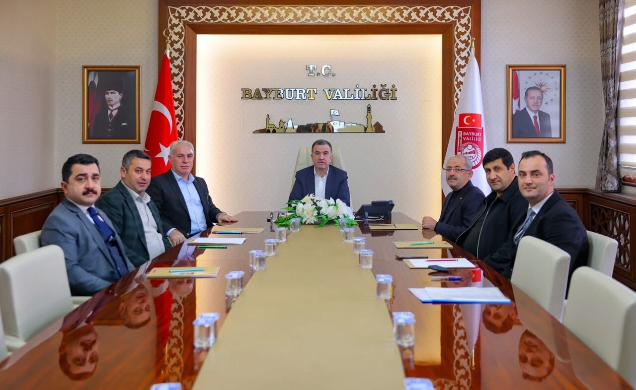 BAYBURT’TA EKONOMİK YATIRIMLAR DEĞERLENDİRİLDİ