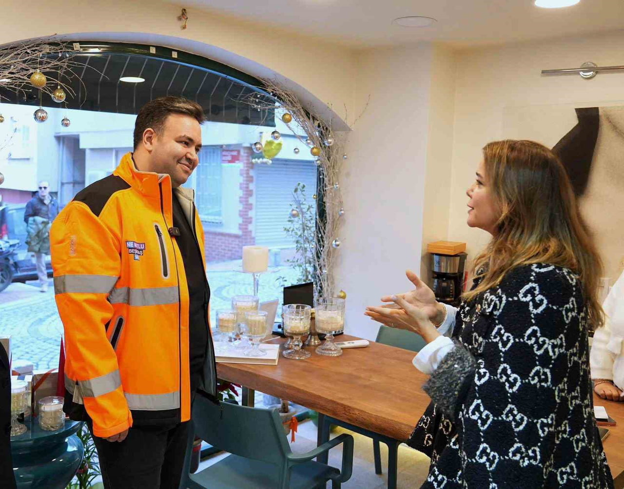 BEŞİKTAŞ BELEDİYE BAŞKAN VEKİLİ RASİM ŞİŞMAN'NIN ZİYARETİ