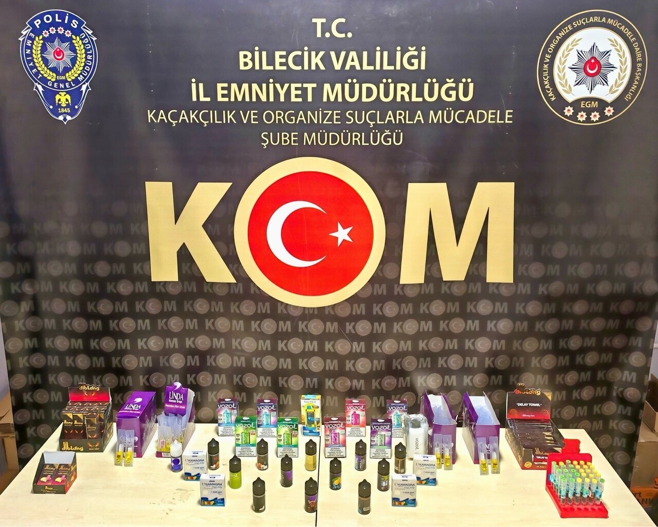 BİLECİK’TE KAÇAK ÜRÜN OPERASYONU: 1 GÖZALTI