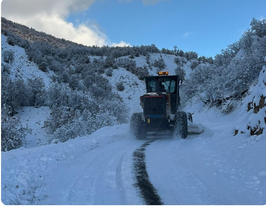 BİNGÖL’DE YOĞUN KAR YAĞIŞI: 80 KÖY YOLU KAPALI