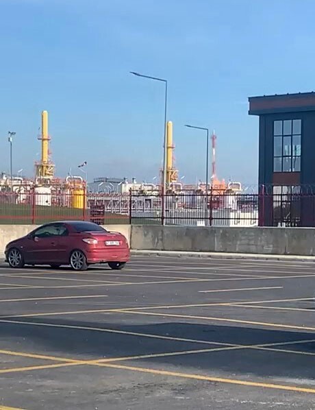 BOTAŞ TESİSLERİNDE YANGIN ÇIKTI