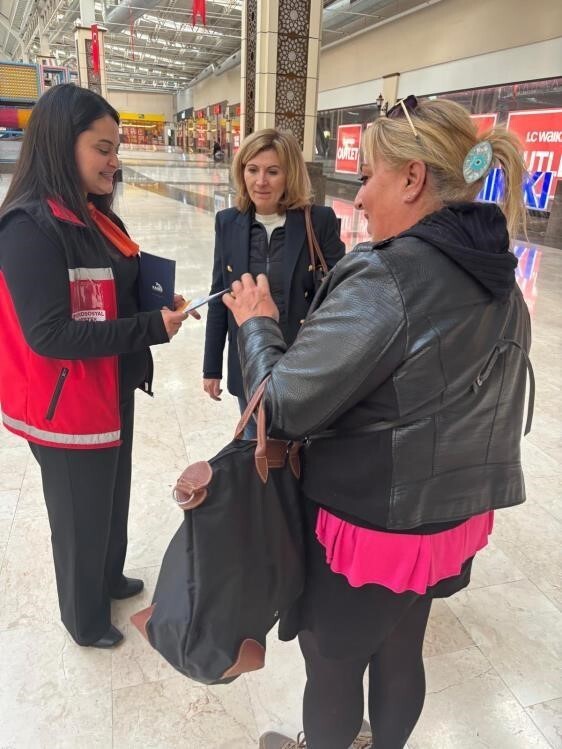 BOZÜYÜK'TE ŞİDDETLE MÜCADELE BİLGİLENDİRMESİ