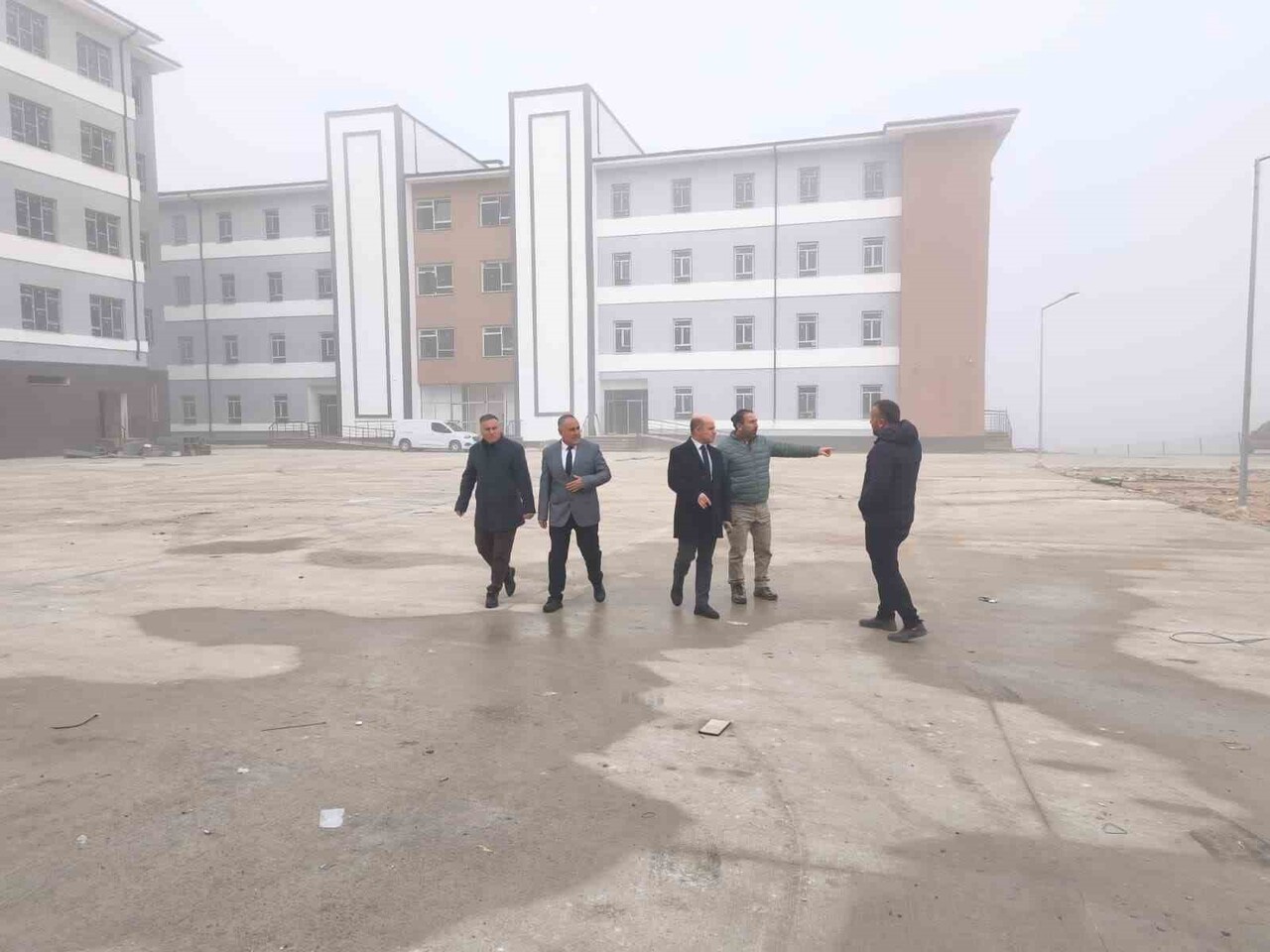 ÇAN FEN LİSESİ VE ÇAN ANADOLU LİSESİ İNŞAATLARINDA İNCELEME