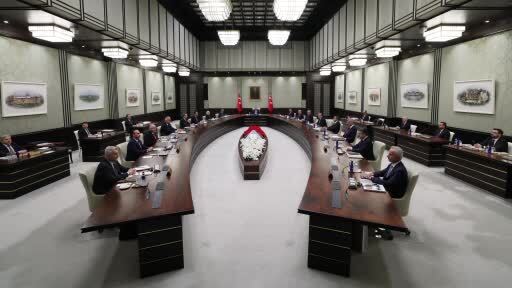 Cumhurbaşkanlığı Kabinesi, Cumhurbaşkanı Recep Tayyip Erdoğan başkanlığında Beştepe’de...