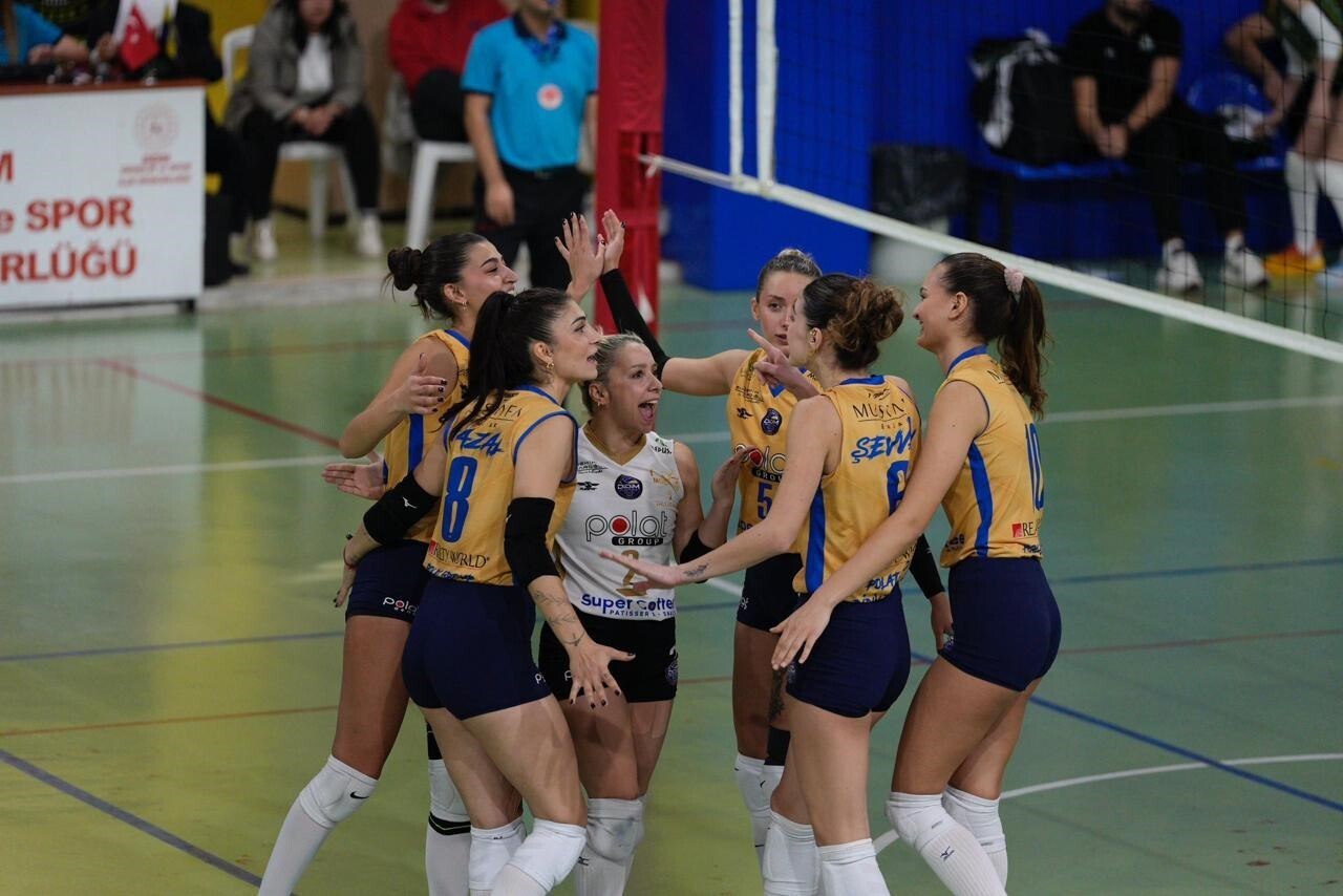 DİDİM BELEDİYESPOR KADIN VOLEYBOL TAKIMI, TVF KADINLAR 2. LİGİ 7. GRUP 17. HAFTA KARŞILAŞMASINDA...