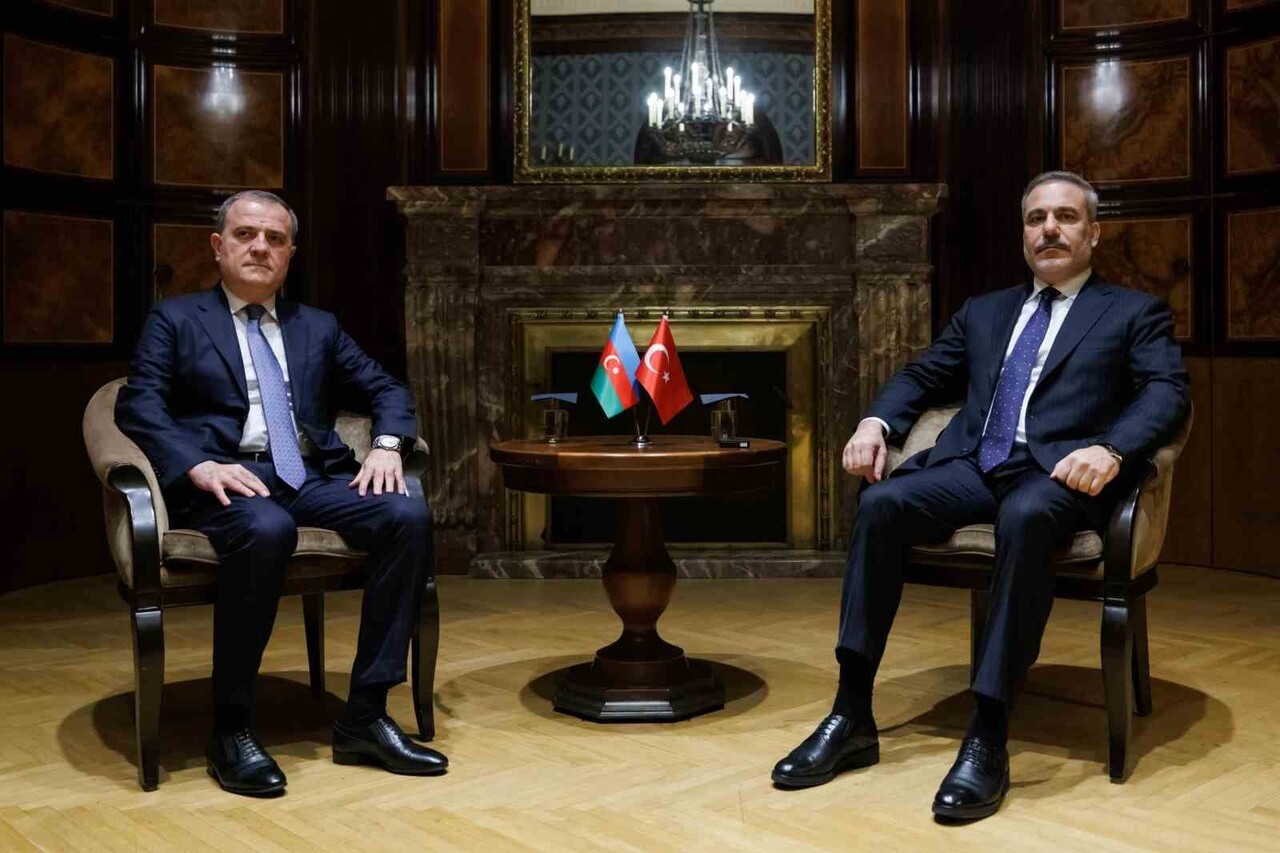 DIŞİŞLERİ BAKANI HAKAN FİDAN, AZERBAYCAN DIŞİŞLERİ BAKANI CEYHUN BAYRAMOV İLE AVUSTURYA'NIN...