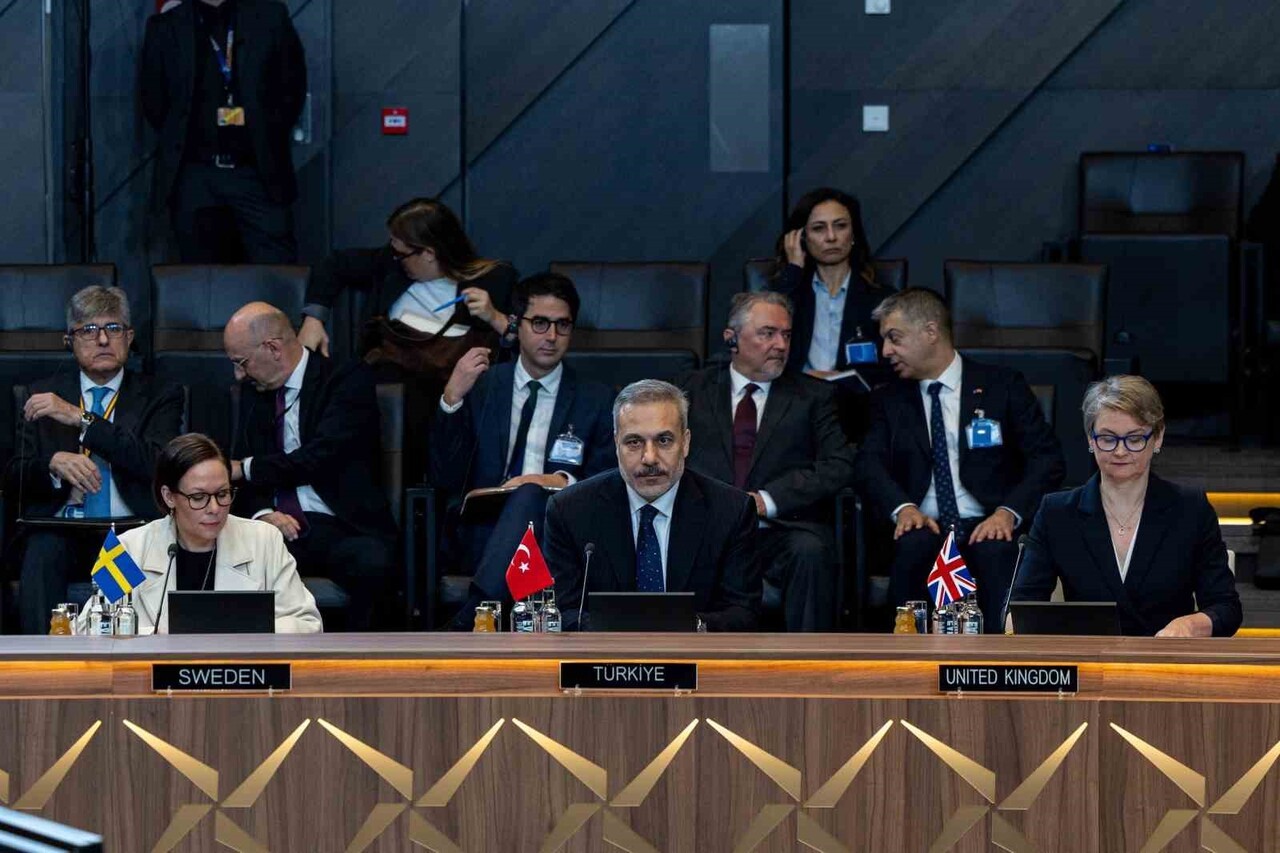 DIŞİŞLERİ BAKANI HAKAN FİDAN, BELÇİKA’NIN BAŞKENTİ BRÜKSEL’DEKİ NATO KARARGAHI’NDA İTTİFAK ÜYESİ...