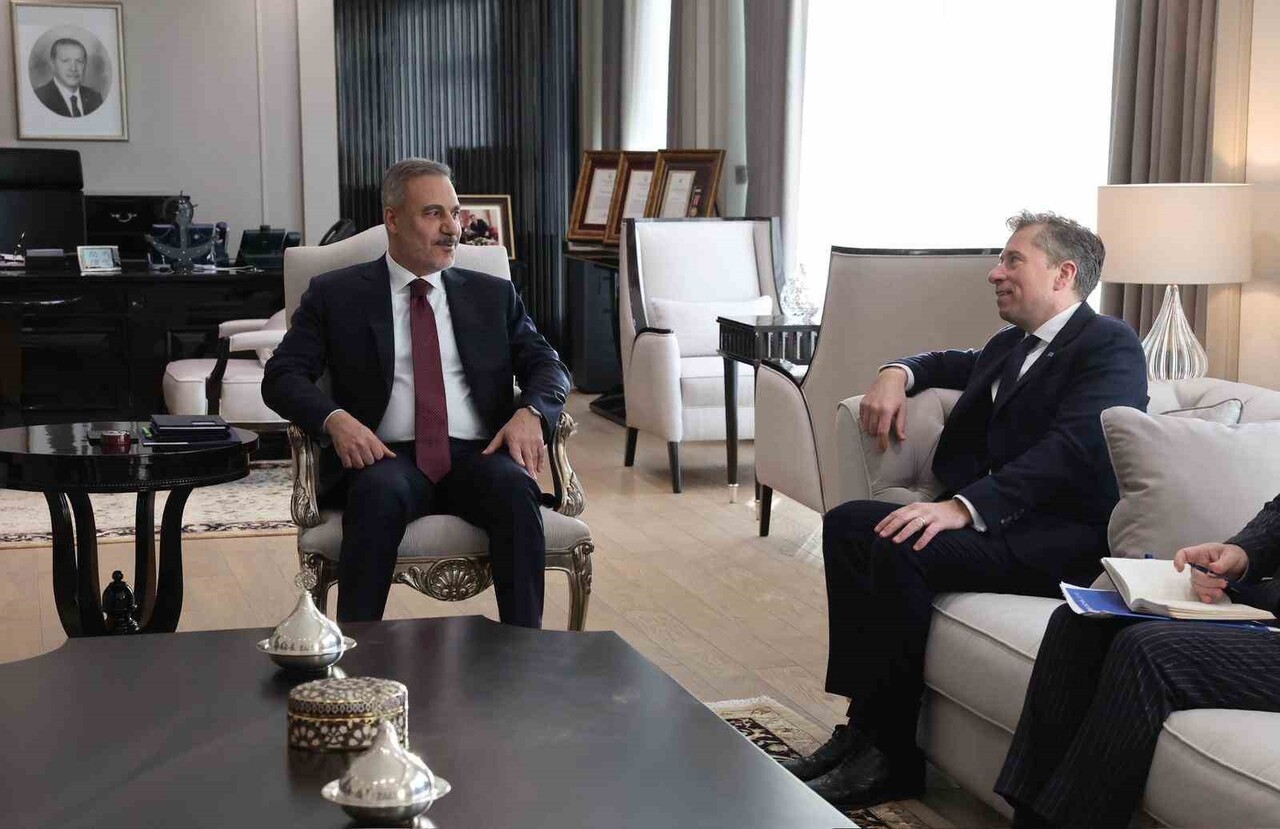 DIŞİŞLERİ BAKANI HAKAN FİDAN, BİRLEŞMİŞ MİLLETLER (BM) İNSANİ İŞLERDEN SORUMLU GENEL SEKRETER...