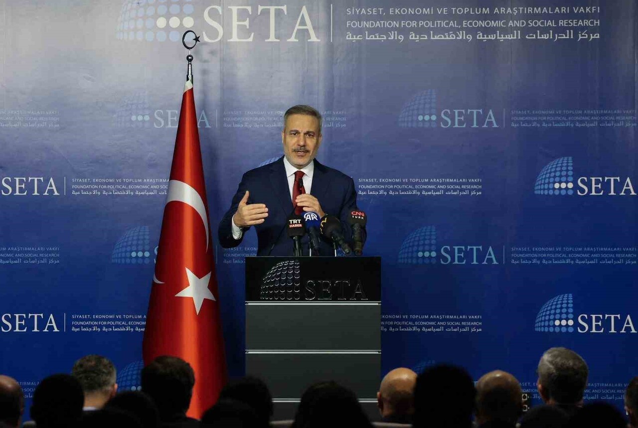 DIŞİŞLERİ BAKANI HAKAN FİDAN, "BİR YILIN ARDINDAN SURİYE: TOPARLANMA VE YENİDEN İNŞA" KONULU...