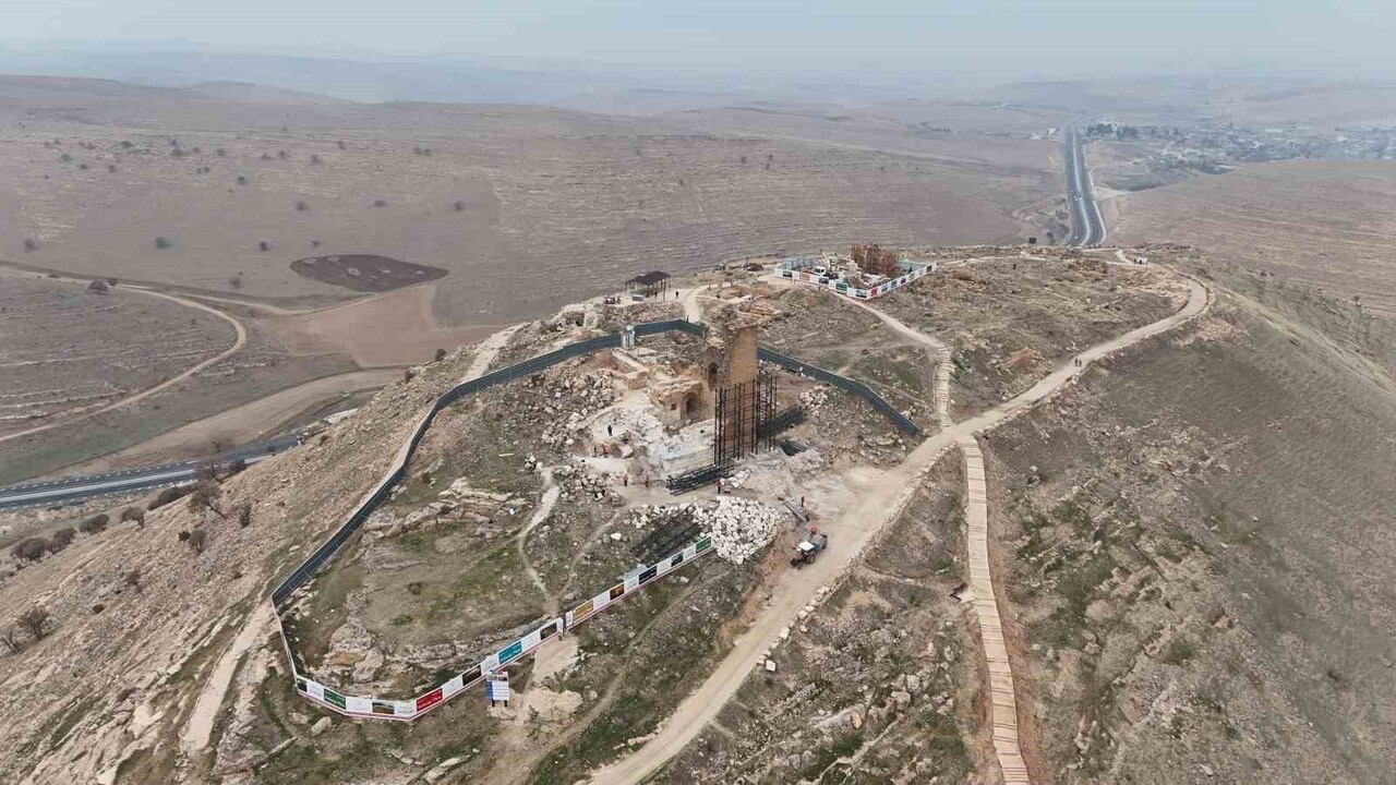 DİYARBAKIR'IN ÇINAR İLÇESİNDE, ROMA İMPARATORLUĞU DÖNEMİNDE "ASKERİ YERLEŞİM" OLARAK KULLANILAN...