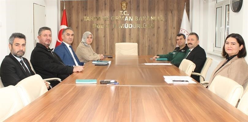 DÜZCE İL TARIM VE ORMAN MÜDÜRLÜĞÜNÜN EV SAHİPLİĞİNDE, TARIM VE ORMAN BAKANLIĞINA BAĞLI KURUMLARIN...