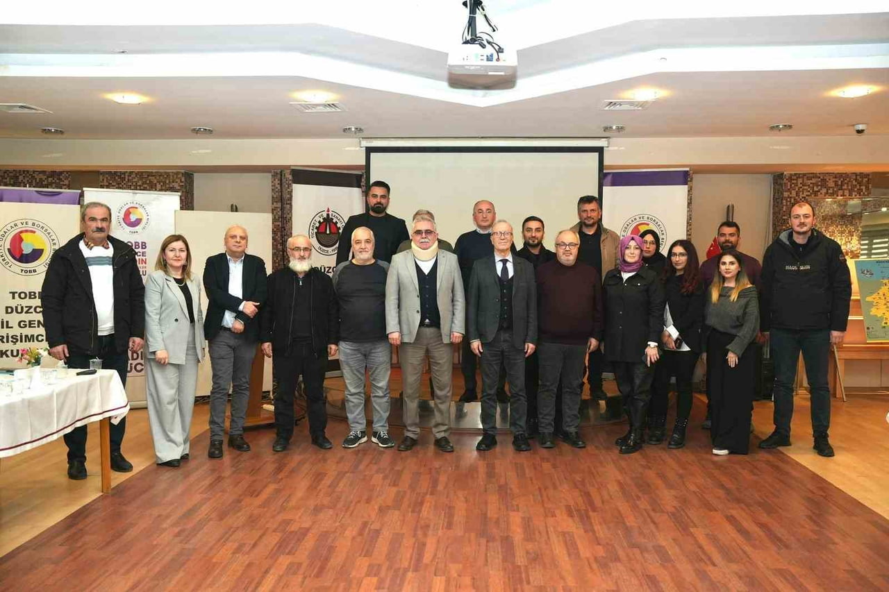 DÜZCE TİCARET VE SANAYİ ODASI EV SAHİPLİĞİNDE, TOBB EKONOMİ VE TEKNOLOJİ ÜNİVERSİTESİ SÜREKLİ...