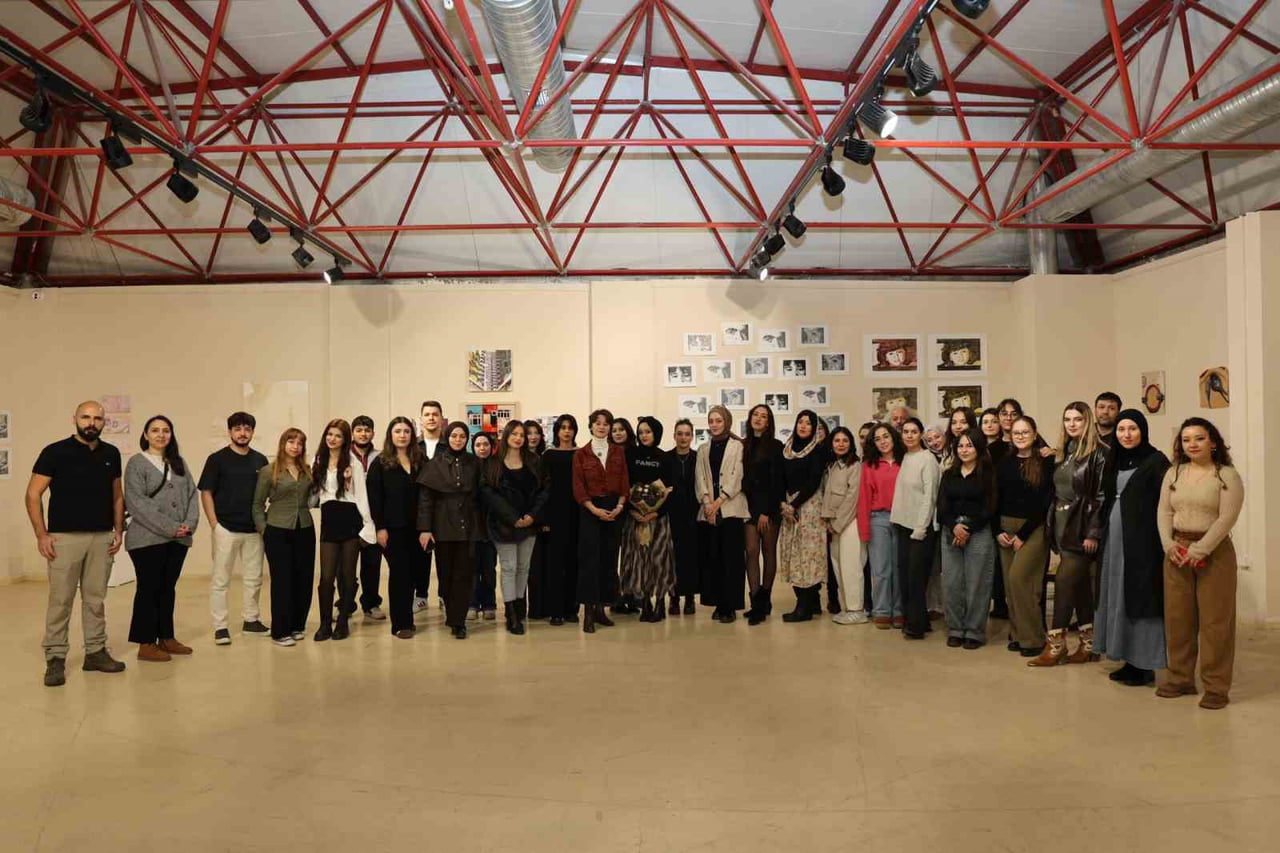 DÜZCE ÜNİVERSİTESİ SANAT TASARIM VE MİMARLIK FAKÜLTESİ RESİM BÖLÜMÜ TARAFINDAN DÜZENLENEN MİTOLOJİ...