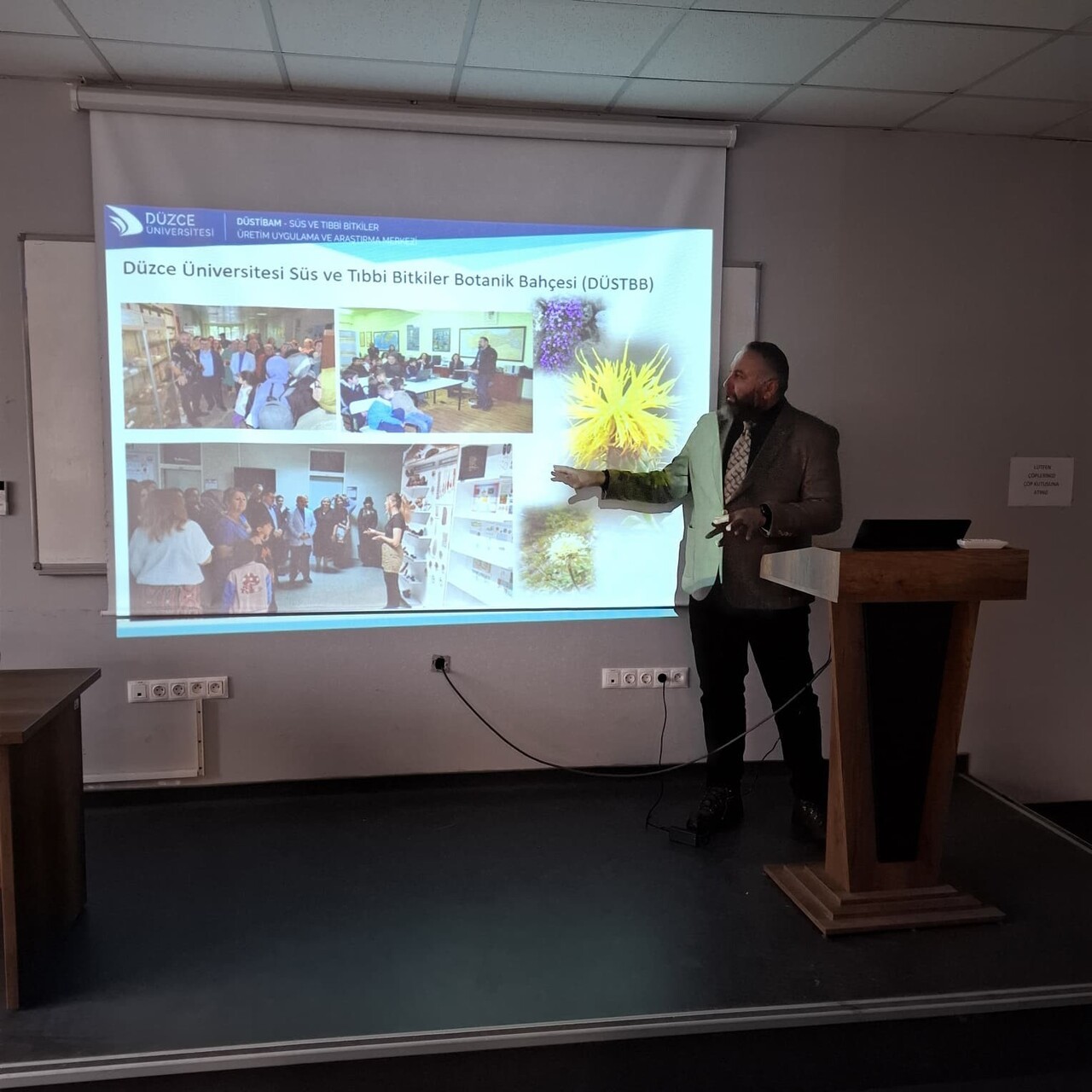 DÜZCE ÜNİVERSİTESİ ZİRAAT FAKÜLTESİ TARAFINDAN DÜZENLENEN ZİRAAT FAKÜLTESİ KONFERANSLARI SERİSİNİN...