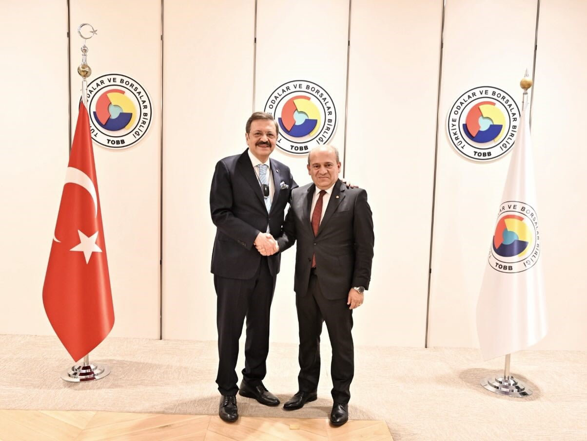 EDREMİT TİCARET ODASI (ETO) YÖNETİM KURULU BAŞKANI AHMET ÇETİN, ANKARA'DA GERÇEKLEŞTİRİLEN TÜRKİYE...