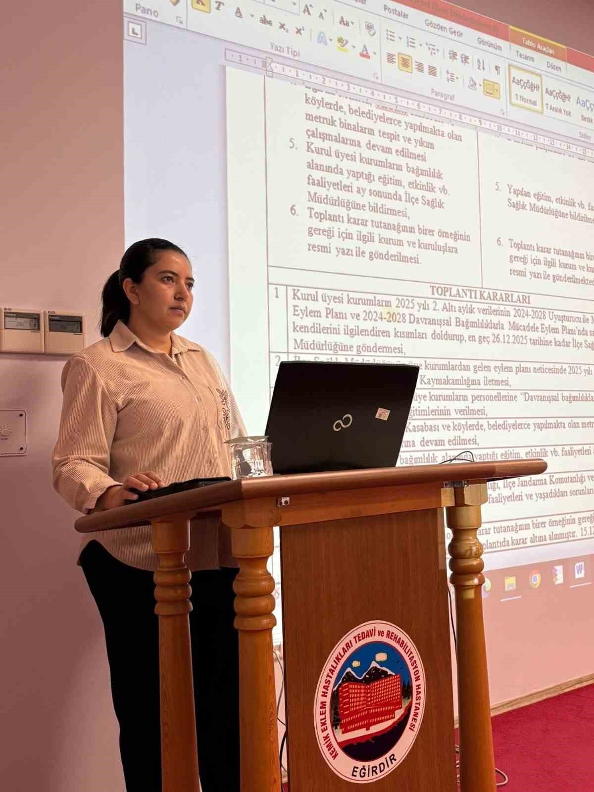 EĞİRDİR’DE 2025 YILI BAĞIMLILIKLA MÜCADELE VE İNTİHARI ÖNLEME İLÇE KOORDİNASYON KURULU...