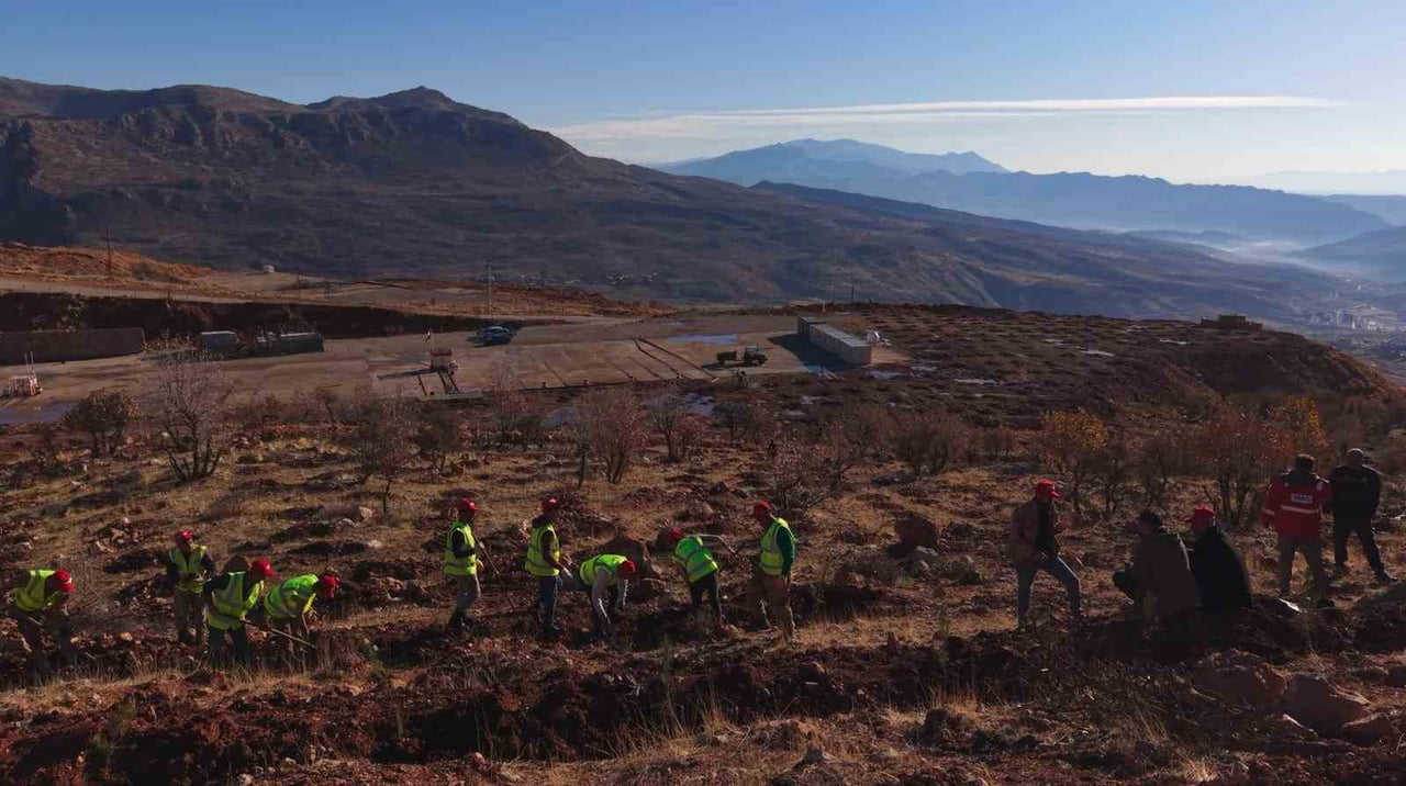 ENERJİ VE TABİİ KAYNAKLAR BAKANI ALPARSLAN BAYRAKTAR, "100 BİN FİDAN HEDEFİMİZ DOĞRULTUSUNDA...