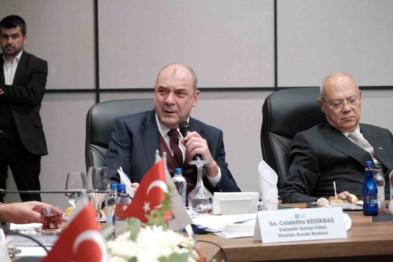 ESKİŞEHİR'DE DÜZENLENEN SANAYİ VE TEKNOLOJİ İŞ BİRLİĞİ KURULU (SANTEK) TOPLANTISI, VALİ HÜSEYİN...