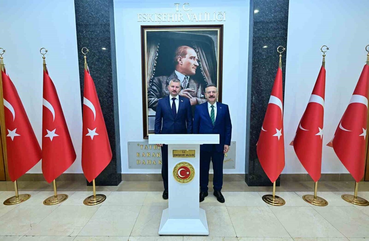 ESKİŞEHİR VALİSİ HÜSEYİN AKSOY, ÇEŞİTLİ TEMASLARDA BULUNMAK ÜZERE GELEN BELARUS'UN ANKARA...