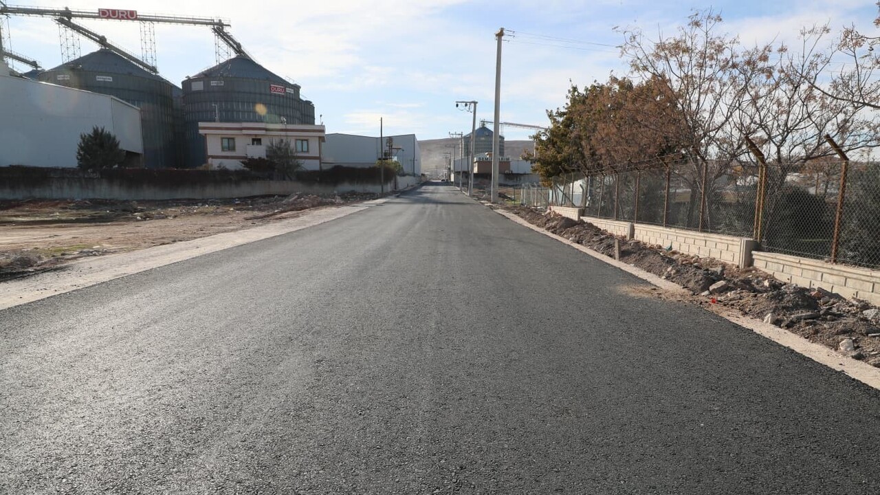 EYYÜBİYE’DEKİ YOL ÇALIŞMASI TAMAMLANDI