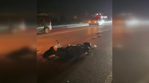 Fethiye’de hafif ticari araç, elektrikli bisiklete çarptı: 1 ölü